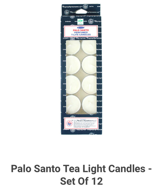 Palo Santo Tea Light Candles